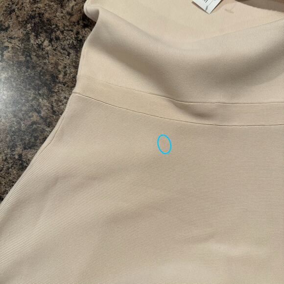 NWT Ann Taylor Dress Minimalist Coastal Grandma Cottage Soft Girl Cream Medium - Picture 5 of 7